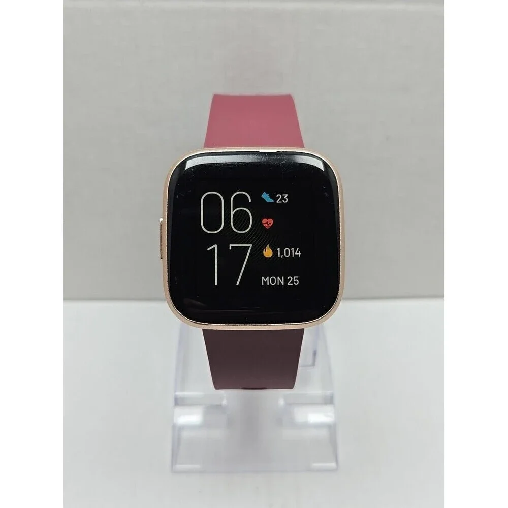 Fitbit Versa 2 Smartwatch Gray 40mm Alexa WR50M Always On Display No Charger